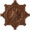 Ekena Millwork Antilles Ceiling Medallion (Fits Canopies up to 6"), 38 1/4"OD x 1 1/2"P, Polished Copper CM38ANPOS - alternate 1